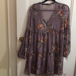 EUC Xhilaration Boho Floral Dress